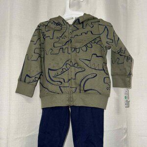 Brand New Carter’s Just One You 2pc Dinosaur Jacket and Pants Set, 9 Month.